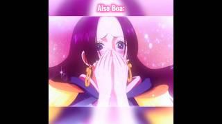 Boa Hancock Simping For Luffy More Than Sanji For Girls#onepiece #shorts #luffy #boahancock