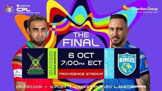 LIVE | FINAL | Guyana Amazon Warriors vs St Lucia Kings | CPL 2024