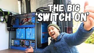 We Have POWER! || Ultimate VICTRON Off Grid System for Van Life (step by step) PART 3