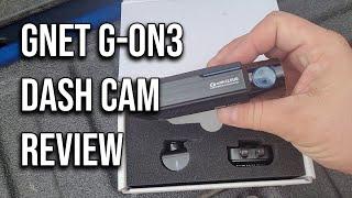 GNET G-ON3 2K QHD 3-Channel Dash Cam Review