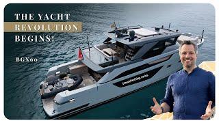 Bluegame BGX60 for sale - "Revolution" Yacht Walkthrough