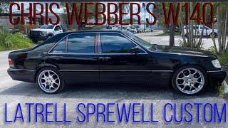 Going to buy Chris Webber’s s600 Brabus by Latrell Sprewell customs Mercedes w140 v12