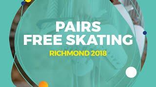 Panfilova Apollinariia / Rylov Dmitry (RUS) | Pairs Free Skating | Richmond 2018