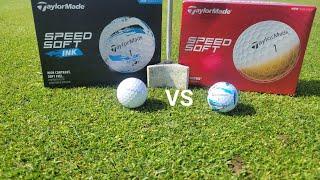 How Does the Taylormade Speedsoft Compare to the TP5? Golf ball review