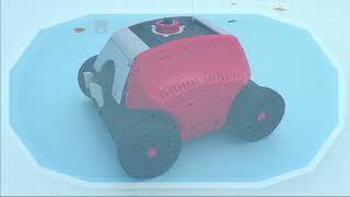 Robot Limpiafondos para Piscina Red Panther Poolstar RO-PANTHER1