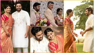 Hero Nara Rohit got engaged to actress siree lella #ChandrababuNaidu