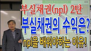 쎈경매(김동수교수,부실채권(NPL))부실채권2탄,투자방법과 투자해야 되는 이유,론스타가 외환은행투자 5조수익 구조