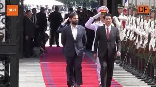 Presidente Gabriel Boric recibe en La Moneda a su par de Vietnam, Luong Cuong