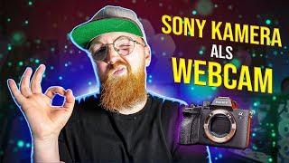 Sony A 7 IV Kamera als Webcam ohne Zubehör! | Sony A 7 IV Tutorial #1 | Deutsch