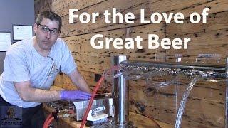 How to clean draft beer lines: Circulation Method