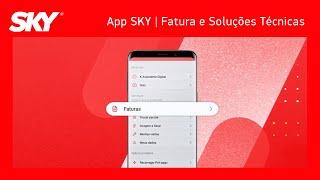 App SKY | Fatura e Soluções Técnicas