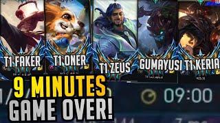 T1 Playing ARAM All Together! - Zeus | Oner | Faker | Gumayusi | Keria