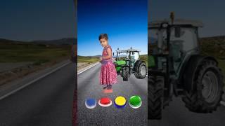 I Jump on button to Tractor , Jcb , Bulldozer , truck #shorts​