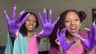 DYING OUR HAIR PURPLE?? //Q&A