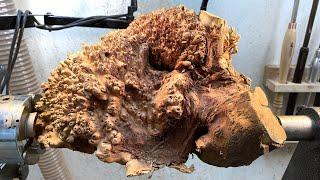 Woodturning:  The Galaxy Burl