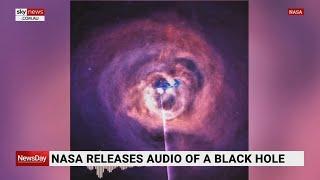 NASA releases audio of black hole