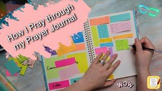 How I Prayer Through my Prayer Journal