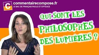 Les philosophes des lumières