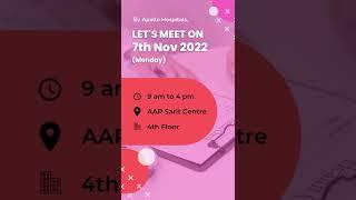 Special Outpatient Oncology Cancer Clinic 7th Nov 2022 by Apollo Hospitals