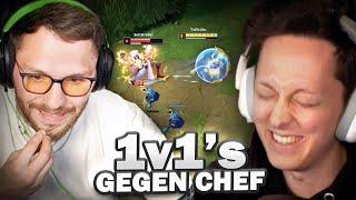 CHEFSTROBEL fordert mich zu 1v1's heraus? 