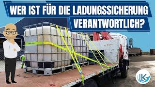 Ist der Fahrer für die Ladungssicherung verantwortlich? Mit Beispiel erklärt!