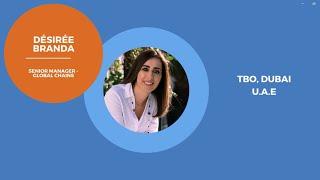 Life at TBO | Employee experiences - Désirée Branda | Employee testimonials - Dubai, UAE