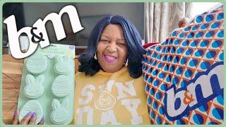 NEW IN B&M HAUL SPRING 2025   SHOP WITH ME & SPRING HOME ESSENTIALS MARCH 2025