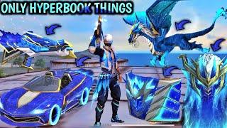 CHALLENGE : I Can Wear Galaxy HYPERBOOK THINGS Items Backpack,Gloo Wall,Skywing,mag7, All Items