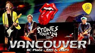 The Rolling Stones live at BC Place, Vancouver - July 5, 2024 | Complete concert + multicam video