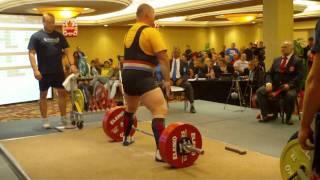 IPF Worlds Powerlifting Masters 2011, 3rd place Wim Wamsteeker