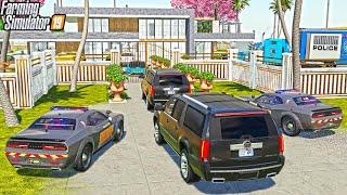 FBI BREAK INTO MILLIONAIRE'S COMPOUND | FARMING SIMULATOR 2019