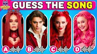 Guess the Descendants 4 Character by SONG & VOICE | Red, Chloe, Bridget, Morgie | Molly Quiz