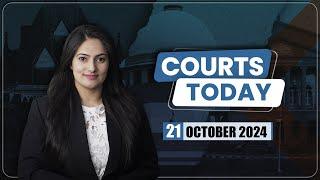 Courts Today 21.10.24:Madrassa|PM Modi Degree|Wikipedia Vs. ANI|DERC Chairperson|RJ Civil Judge Exam