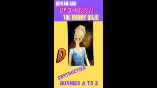 inspiration:D destructive: Bunnies A to Z #shorts #youtube shorts #bunny #rabbit