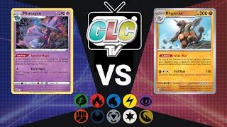 Psyshic Spread vs Wide Wall Archeops - Pokemon TCG GLC Gameplay