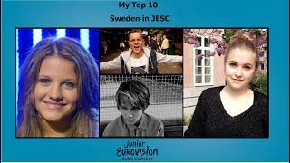 My Top 10  | Sweden at JESC |