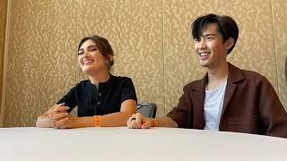 Daniela Nieves (Lissa Dragomir) and Andre Dae Kim (Christian Ozera) - Vampire Academy