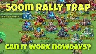Lords Mobile - My trap vs OOO and HIM. Taking rallies with 25m troops. Can it work after all updates