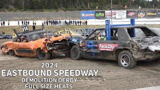 2024 Eastbound Park - Demolition Derby - Big Car Heats