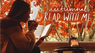 AUTUMNAL READ WITH ME || 1 hour of reading with cozy music