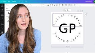 How to Make Your Own LOGO with Canva (easy step-by-step tutorial)