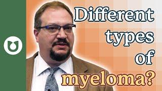 What are the different types of myeloma? #myeloma