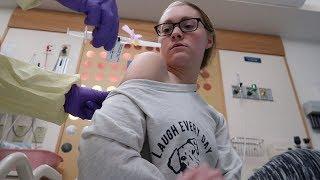  GETTING A SHOT TO MAKE MORE BLOOD | FIRST NEUPOGEN INJECTION  (4.8.18)