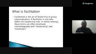 FACILITATOR TRAINING - INTRODUCTION