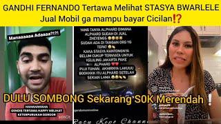 GANDHI FERNANDO Tertawa Lihat STASYA BWRLELE Jual MOBIL gak mampu bayar Cicilan