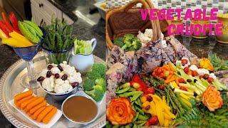 Crudités Three Ways | AMAZING Party Platters