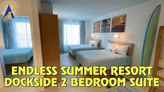 Two Bedroom Suite Tour at Universal’s Endless Summer Resort – Dockside Inn and Suites