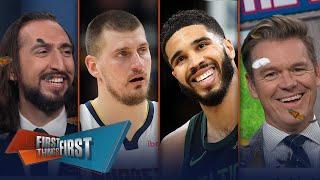 Jokic takes the top, Tatum climbs, Luka holds steady in latest King of the Hill | FIRST THINGS FIRST