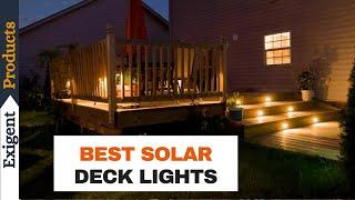  Top 5 Best Solar Deck Lights in 2025 [LED Deck Light Reviews]