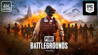 PUBG: Battlegrounds Released On The Epic Games Store Free PC GAMEPLAY - [4K 60FPS ULTRA]